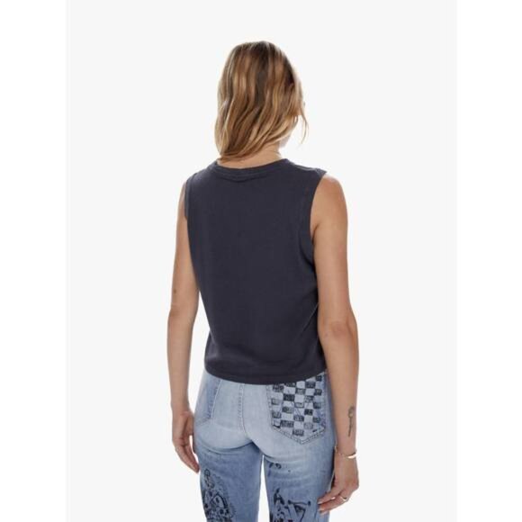 Mother The Strong and Silent Type Tank Top Womens Medium This Aint No Disco - Picture 3 of 7